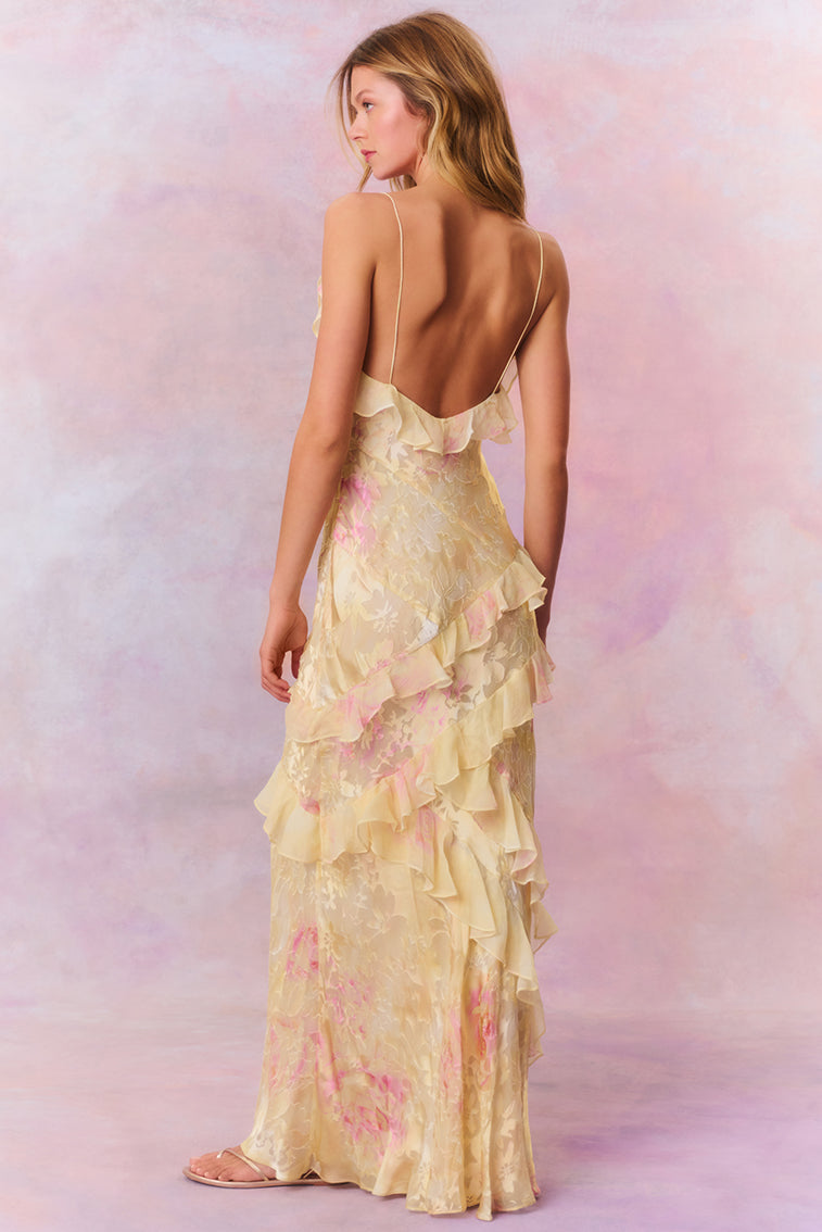DARCEL | Ruffle Maxi Dress