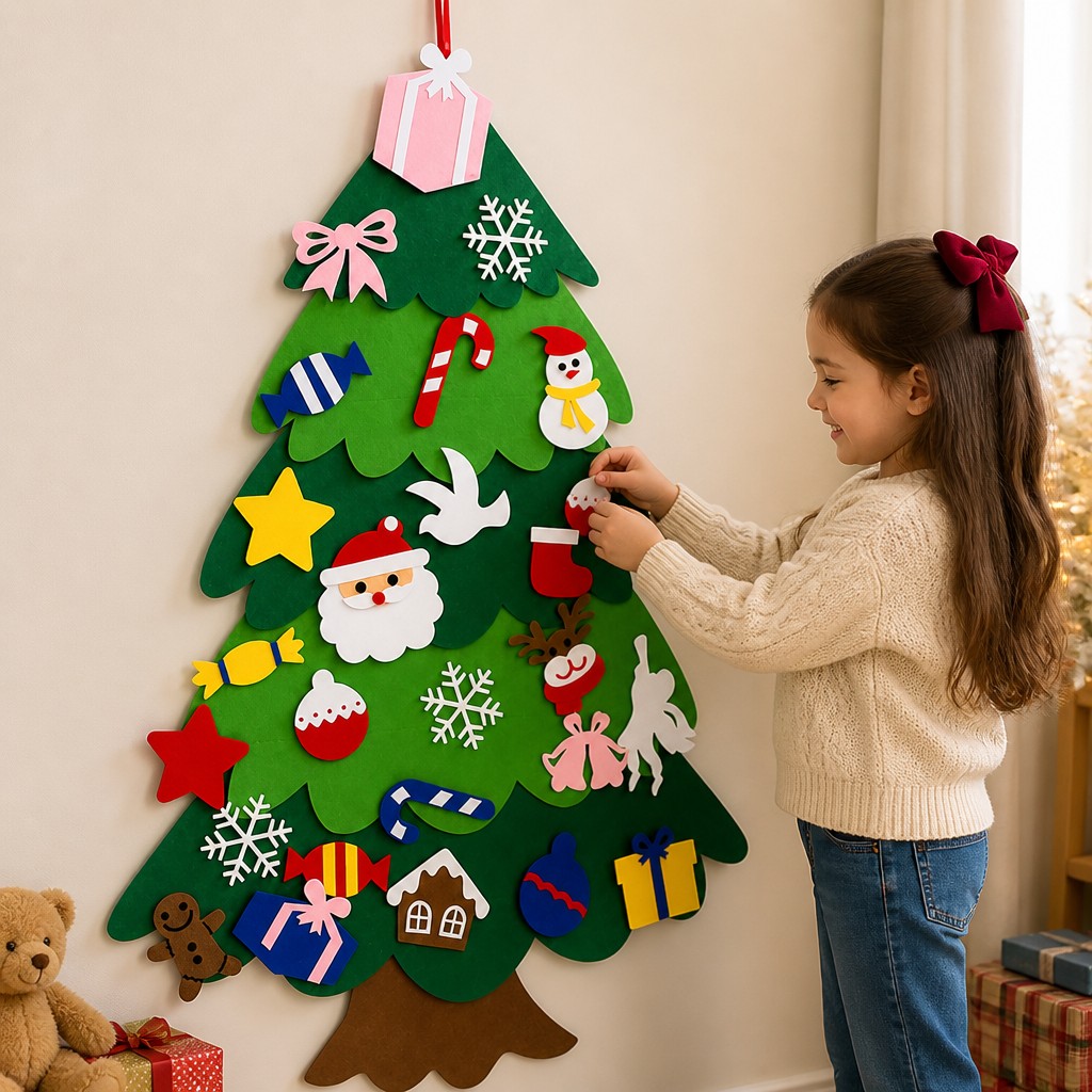 TinselTot™ Felt Christmas Tree for Kids