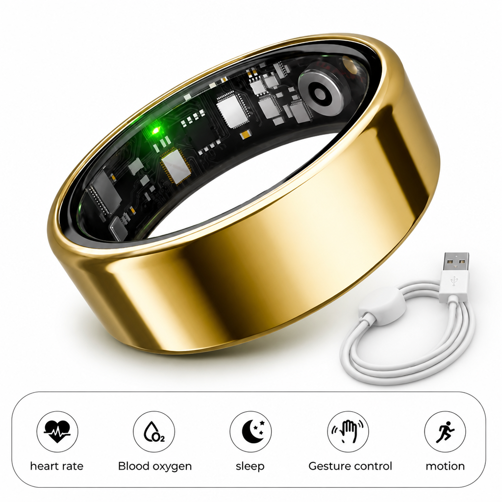 PulseHalo™ Smart Ring — Track Sleep And Activity