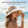 SunLuxe™ - Wide Brim Foldable Sun Hat