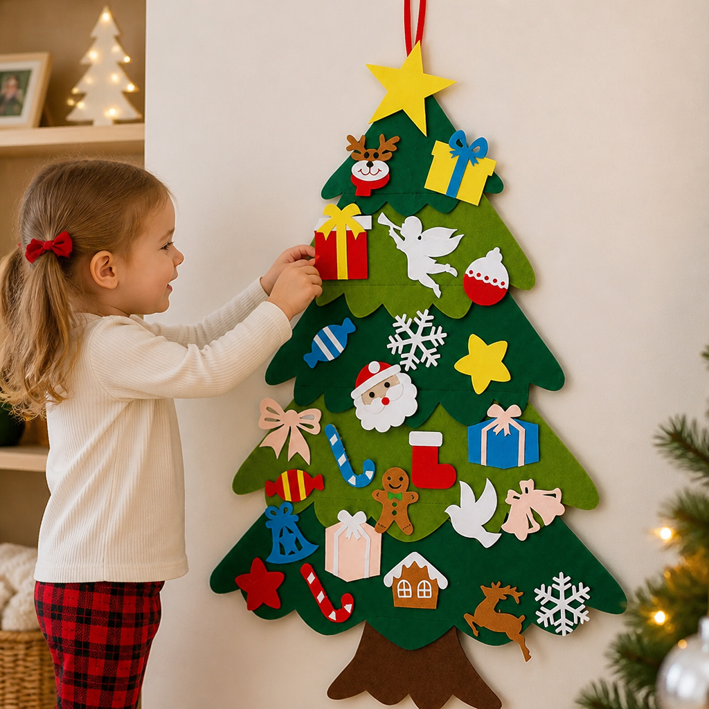 TinselTot™ Felt Christmas Tree for Kids