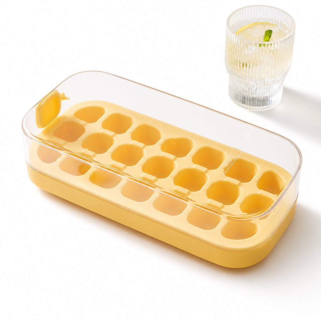 IceFresh™ - Leakproof Ice Cube Storage Tray