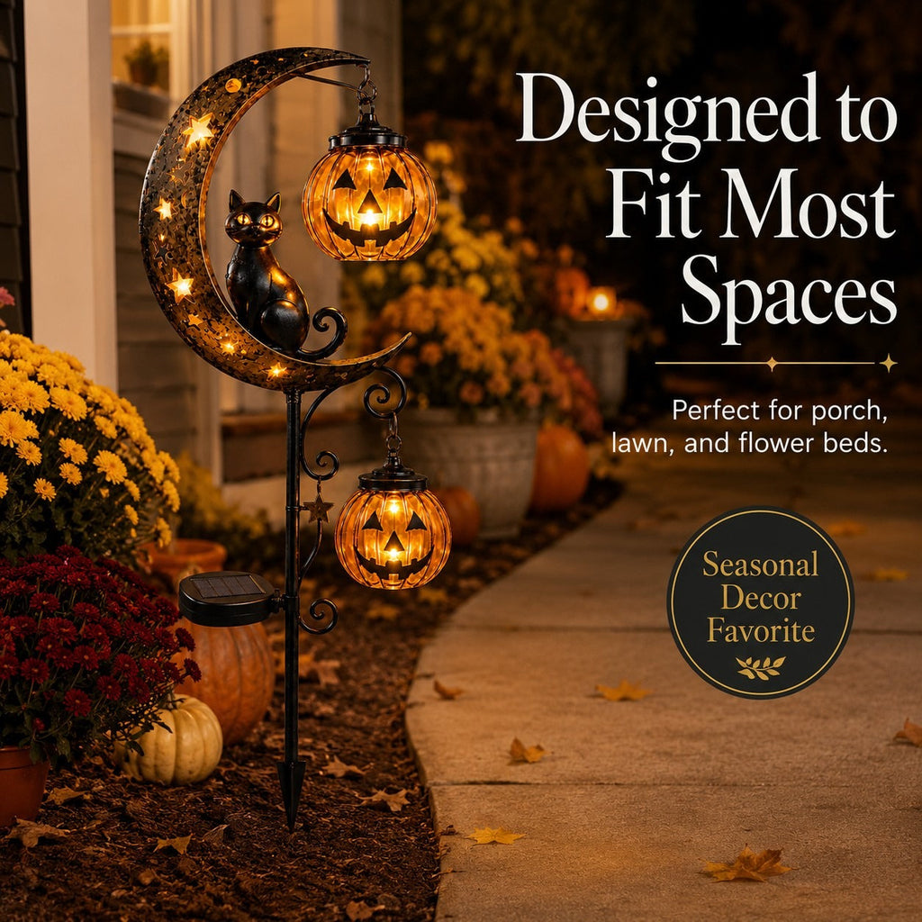 HarvestHalo™ Garden Stake Light — Ignite Your Yard with Warm, Magical Halloween Glow
