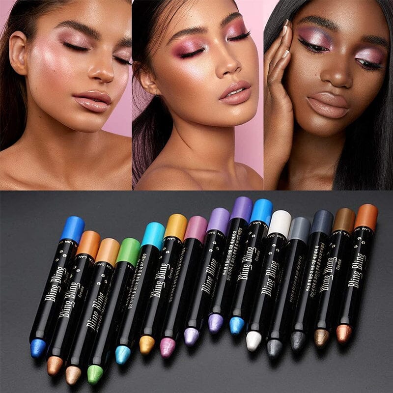 LumaShine™ Highlighter Eyeshadow Pencil — Unstoppable Color That Turns Every Eye Into a Showstopper