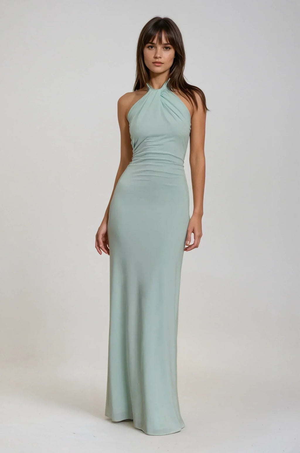 SERENA | Halter Maxi Dress