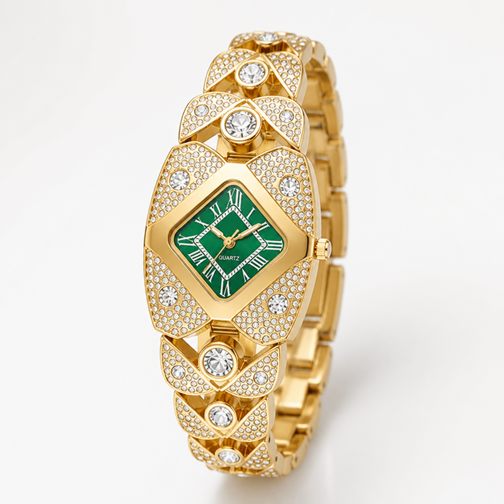 Aurelia™ - Timeless Crystal Elegance Watch