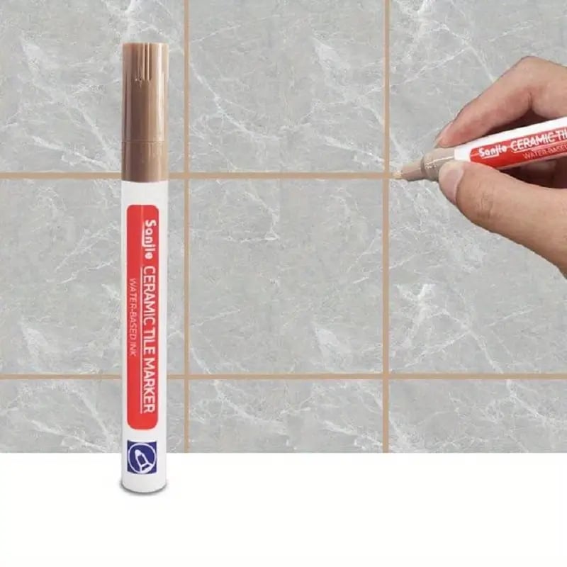 LumaSeal™ Grout Renewal Pen — Instantly Restore Stunning, Mold-Free Grout You’ll Love Showing Off