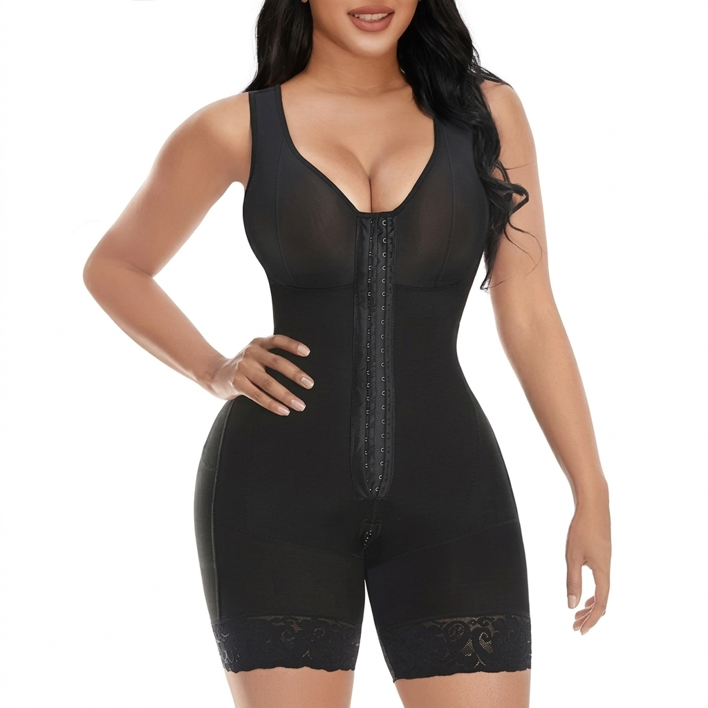 Silvara™ Zip-Front Shapewear Bodysuit — Smooth Everyday Shaping