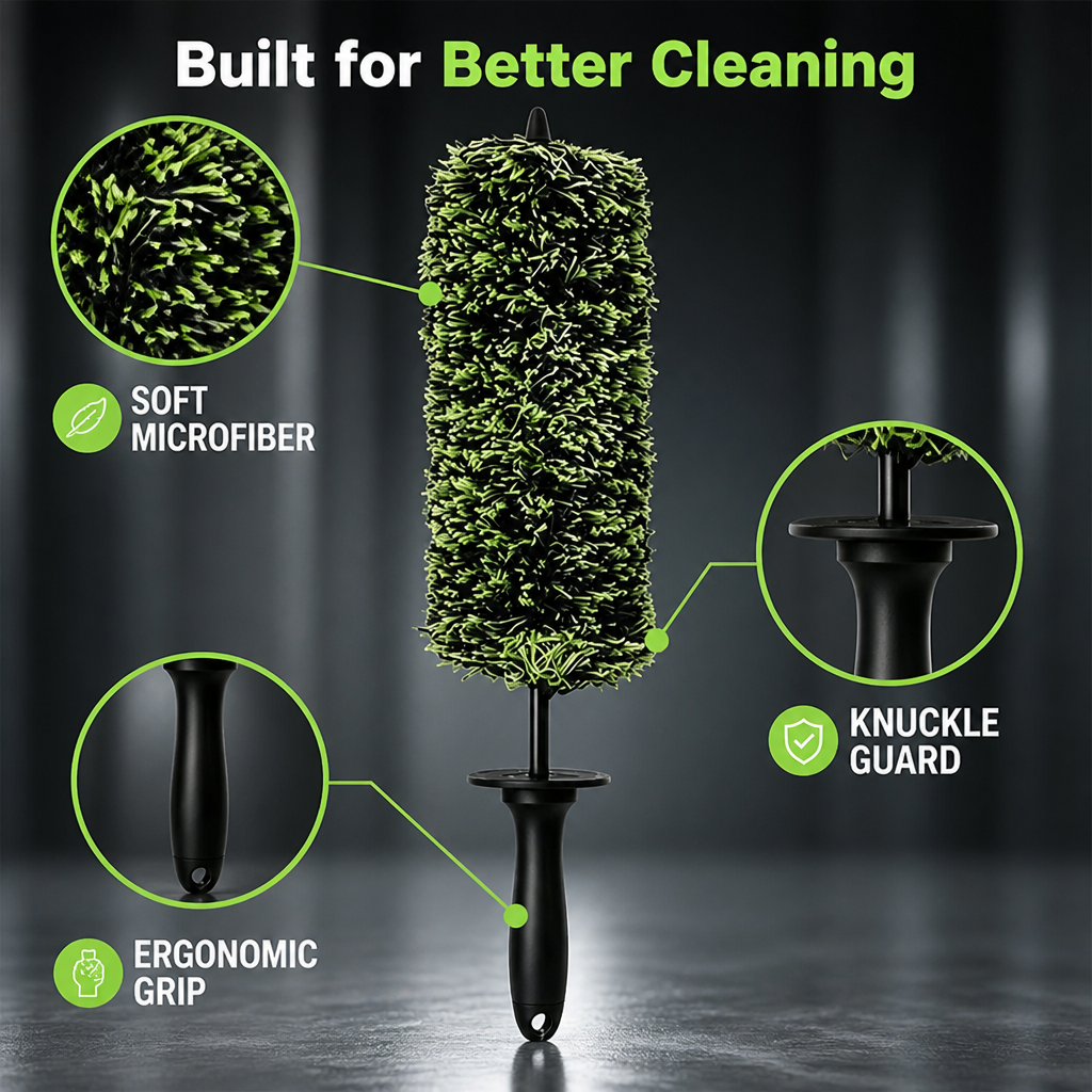 RimRevive™ - Heavy-Duty Wheel Cleaning Brush