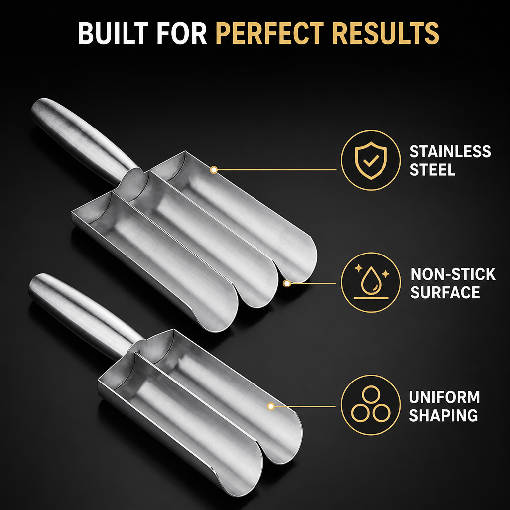 BallPress™ — Easy Meatball Shaping Tool