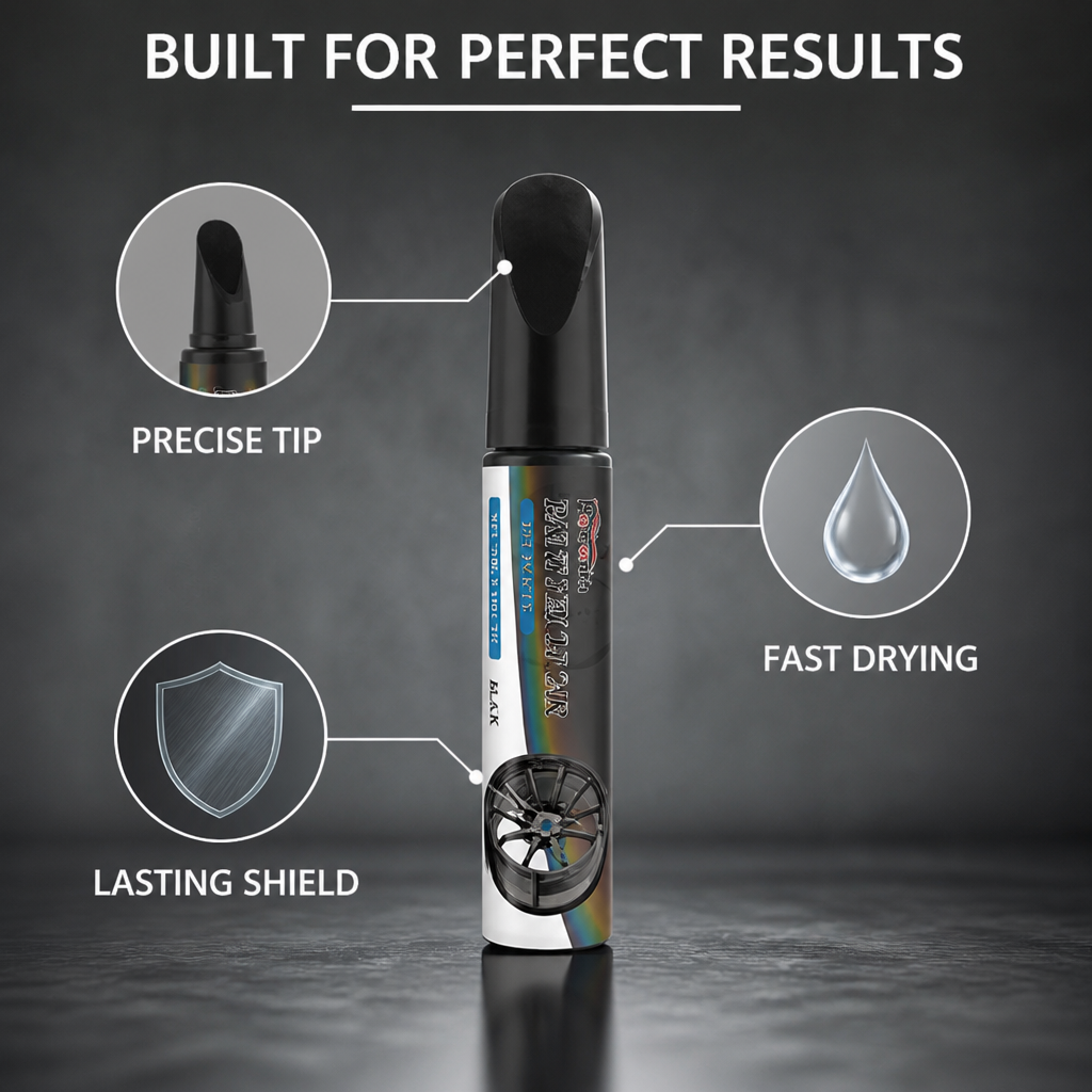 WheelMend™ Rim Scratch Repair Pen — Smooth Wheel Touch-Ups