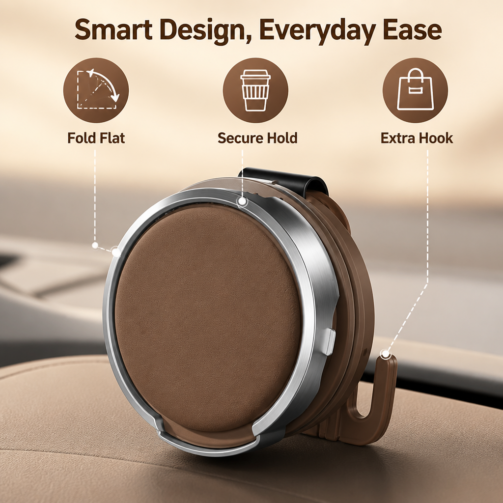 CupDock™ — Car Cup Holder Organizer