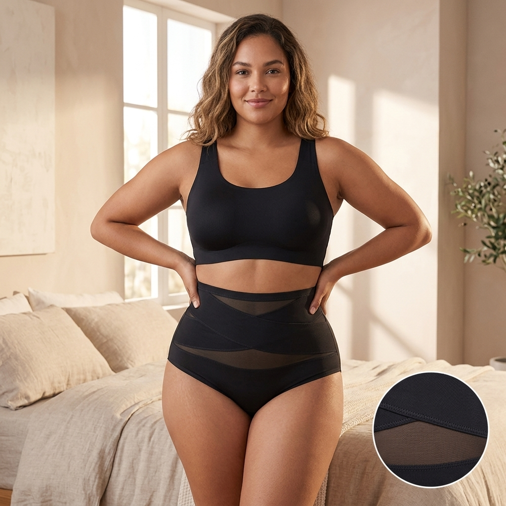 WaistWhisper™ High-Waist Shaping Panties — Smooth Everyday Fit