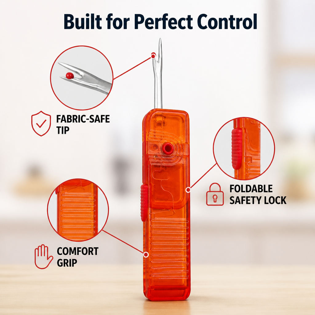 SnipEase™ 3-Piece Seam Ripper Set