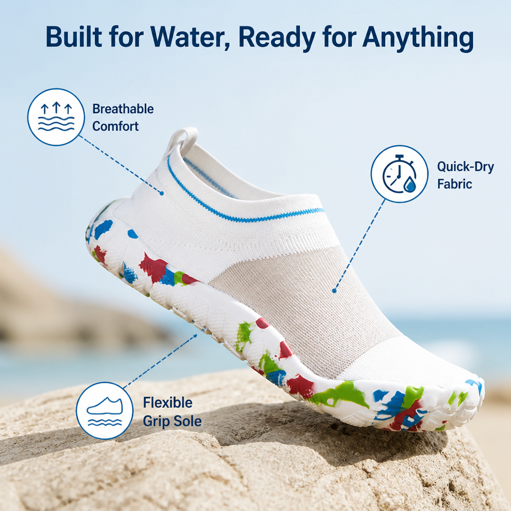 AquaTread™ — Quick-Dry Water Shoes