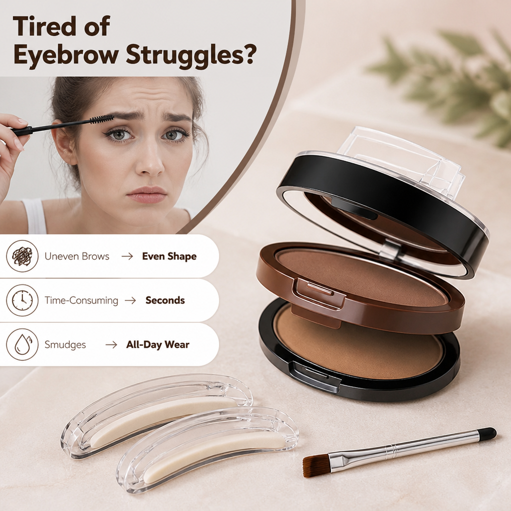 Archelle™ Brow Stamp Kit — Natural-Looking Brows Made Easy