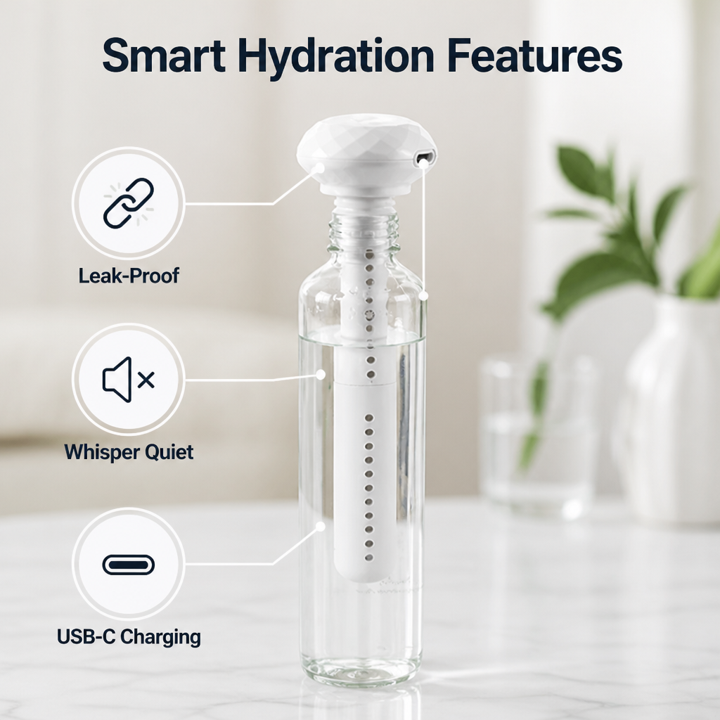 MistWand™ Portable Mini Humidifier — Refresh Dry Air Anywhere