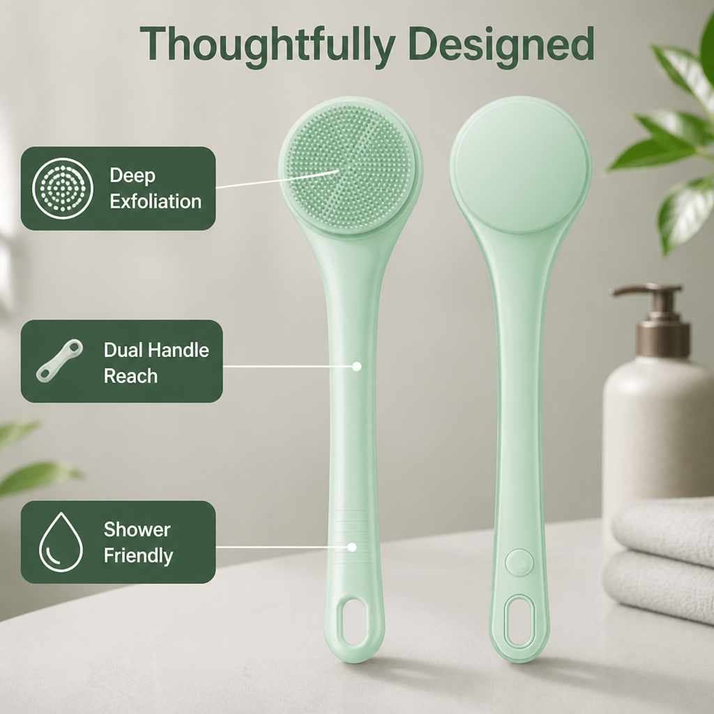 SpaSweep™ Electric Dual-Handle Body Brush