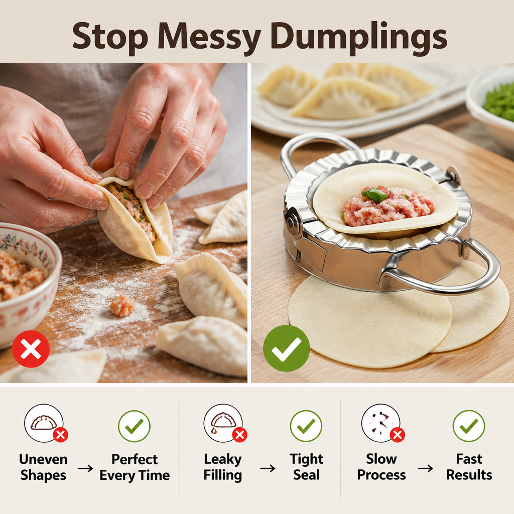 DumplingPro™ — Shape and Seal with Ease