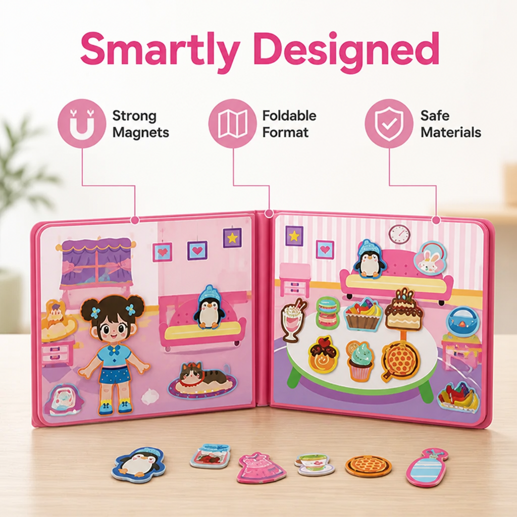 PlayBook™ — Interactive Dress-Up Activity Book