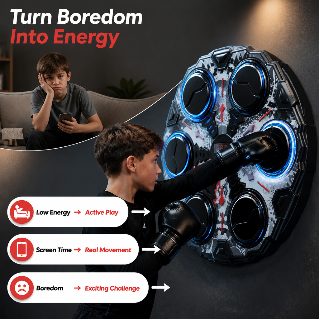 BeatBoxer™ Kids Music Boxing Machine — Active Play at Home