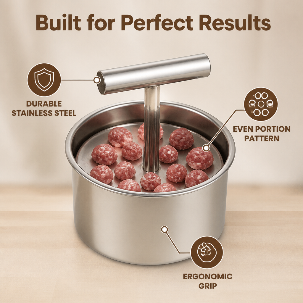 MeatballPro™ — Precision Meatball Maker