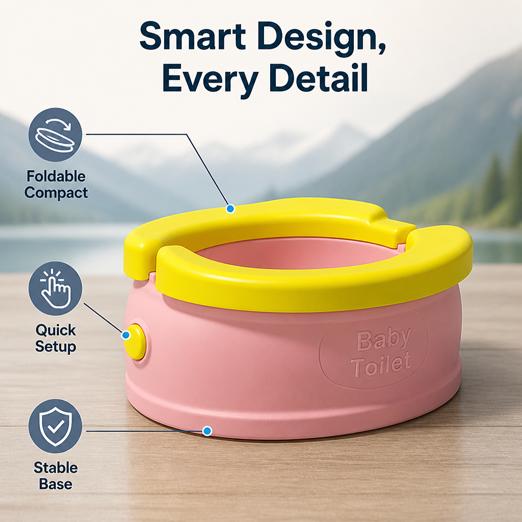 LittleLoo™ — Foldable Travel Potty Seat