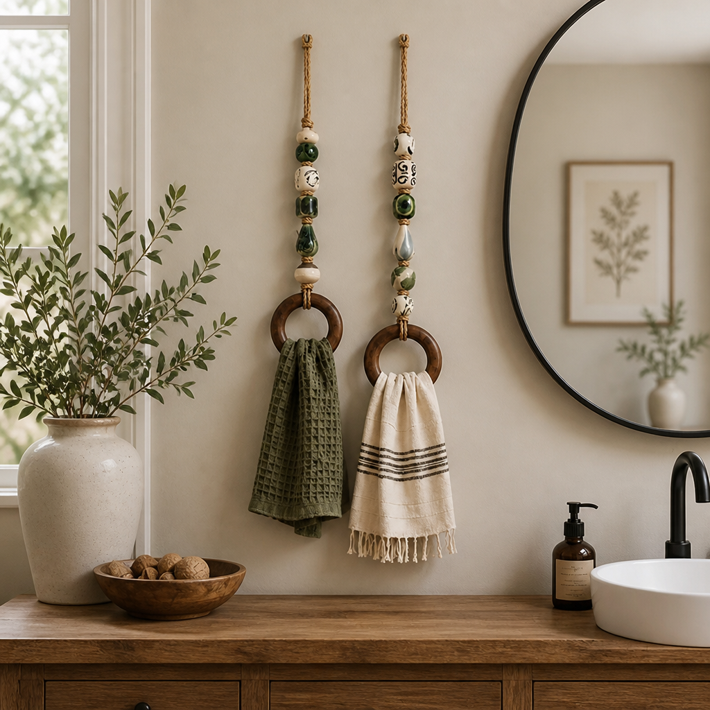 HearthCharm™ — Stylish Hanging Towel Decor