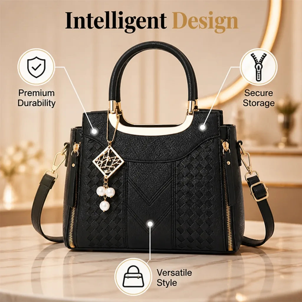 Liora Lane™ Quilted Top-Handle Handbag