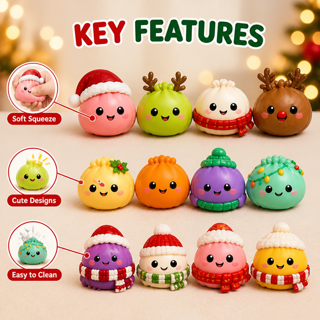 JollySquish™ 24-Day Advent Squishy Calendar