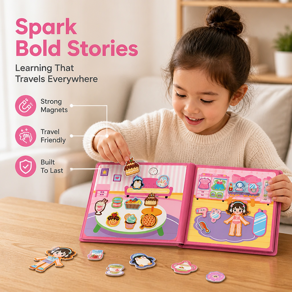 TinyTales™ - Magnetic Story & Learning Book