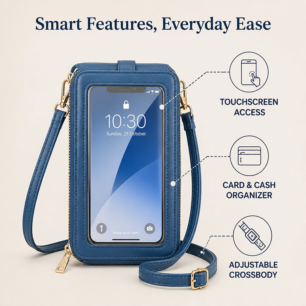 CrossbodyGo™ — Easy Access, Effortless Carry