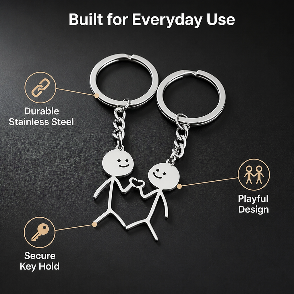 KeyLink™ — Durable Matching Keychain