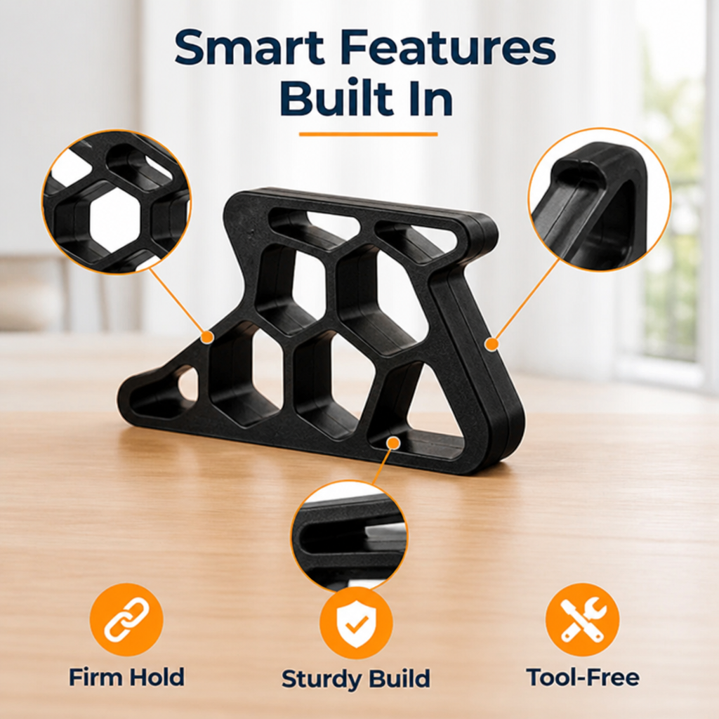 DoorGuard™ — Adjustable Door Stopper