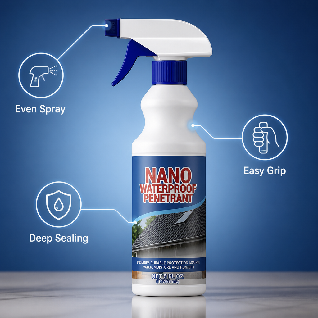 Drystrata™ Waterproof Sealant Spray — Seal Small Cracks & Gaps