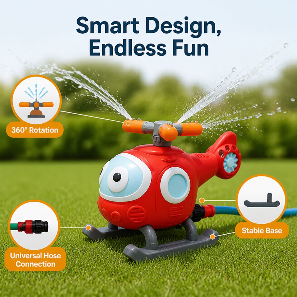 AquaCritter™ — Outdoor Water Sprinkler Toy