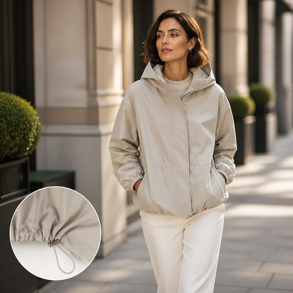 Skyla™ Women's Featherlight Hooded Jacket — Wind-Ready Everyday Layer