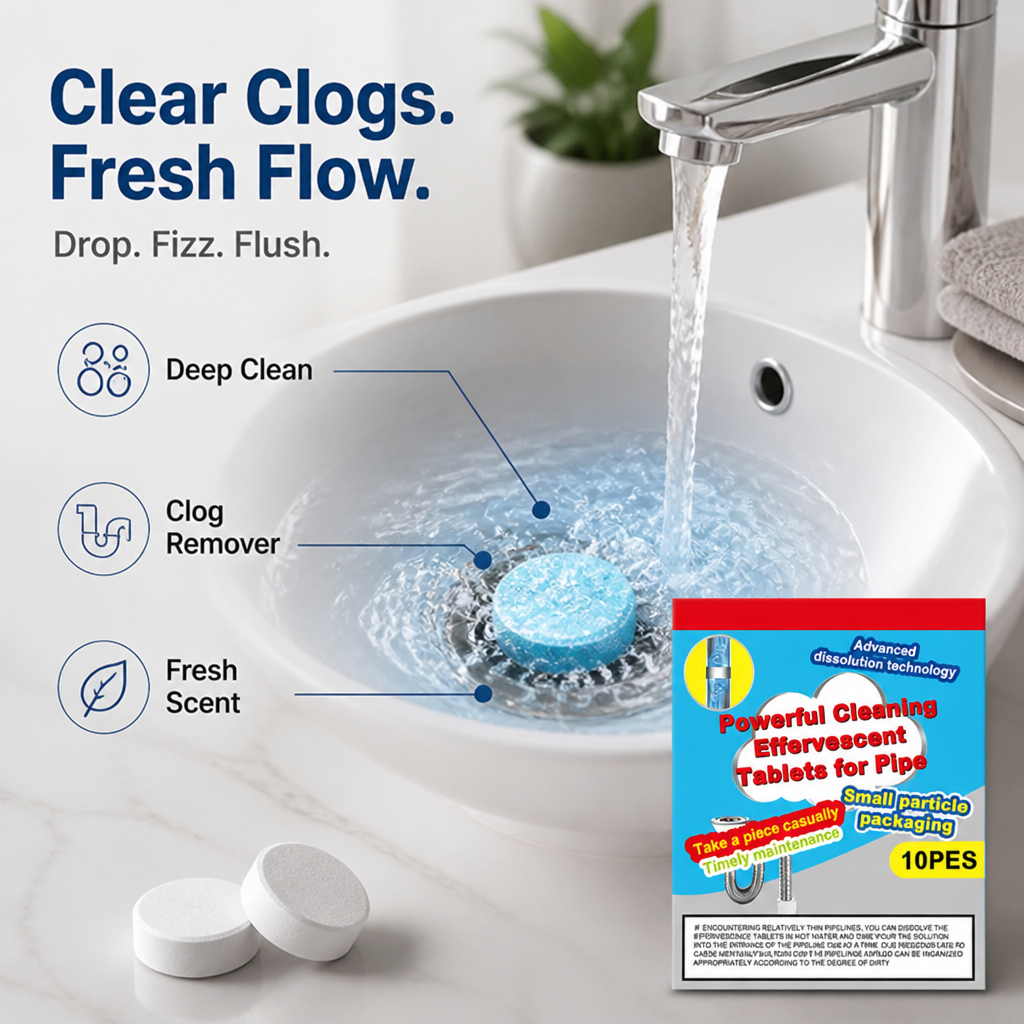 PipePure™ — Keep Household Drains Fresh and Free-Flowing