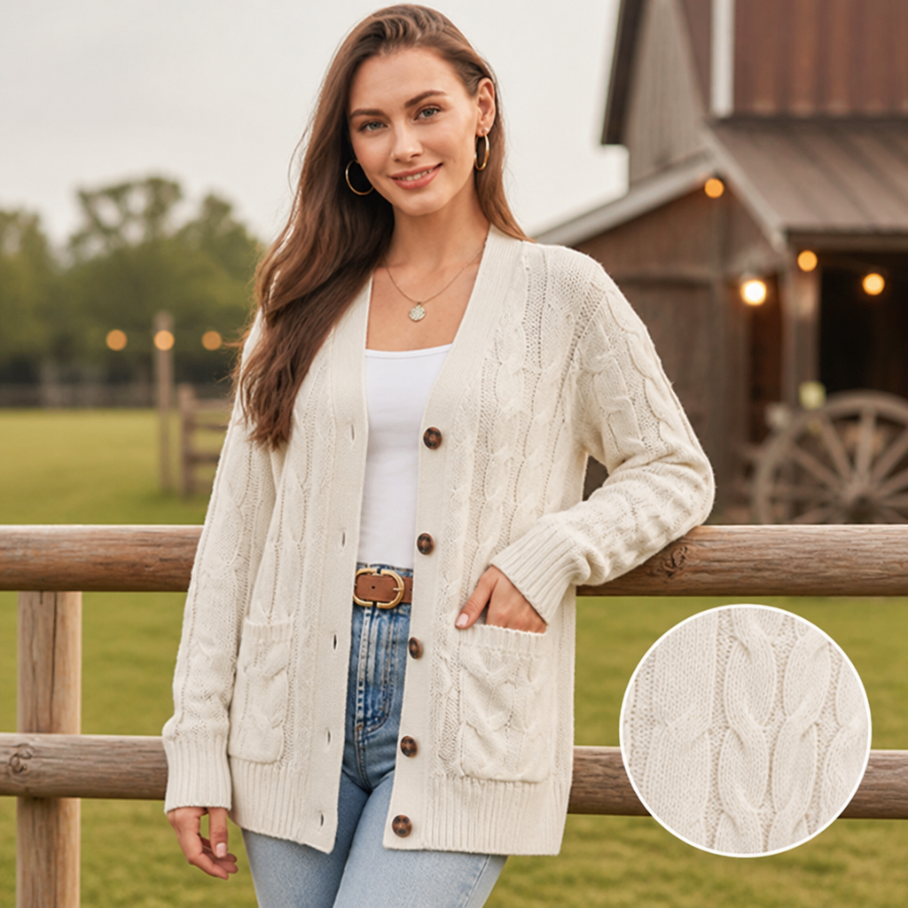 Hollis™ Women's Cable-Knit Cardigan