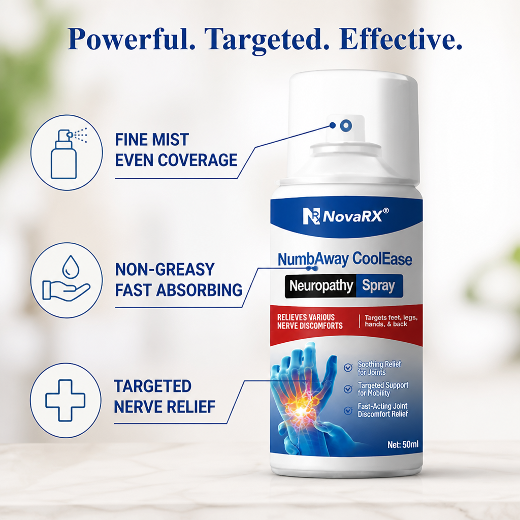 NerveEase™ — Fast-Acting Targeted Nerve Relief Spray
