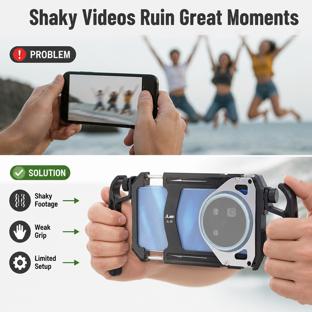 CineHold™ — Smartphone Filming Stabilizer
