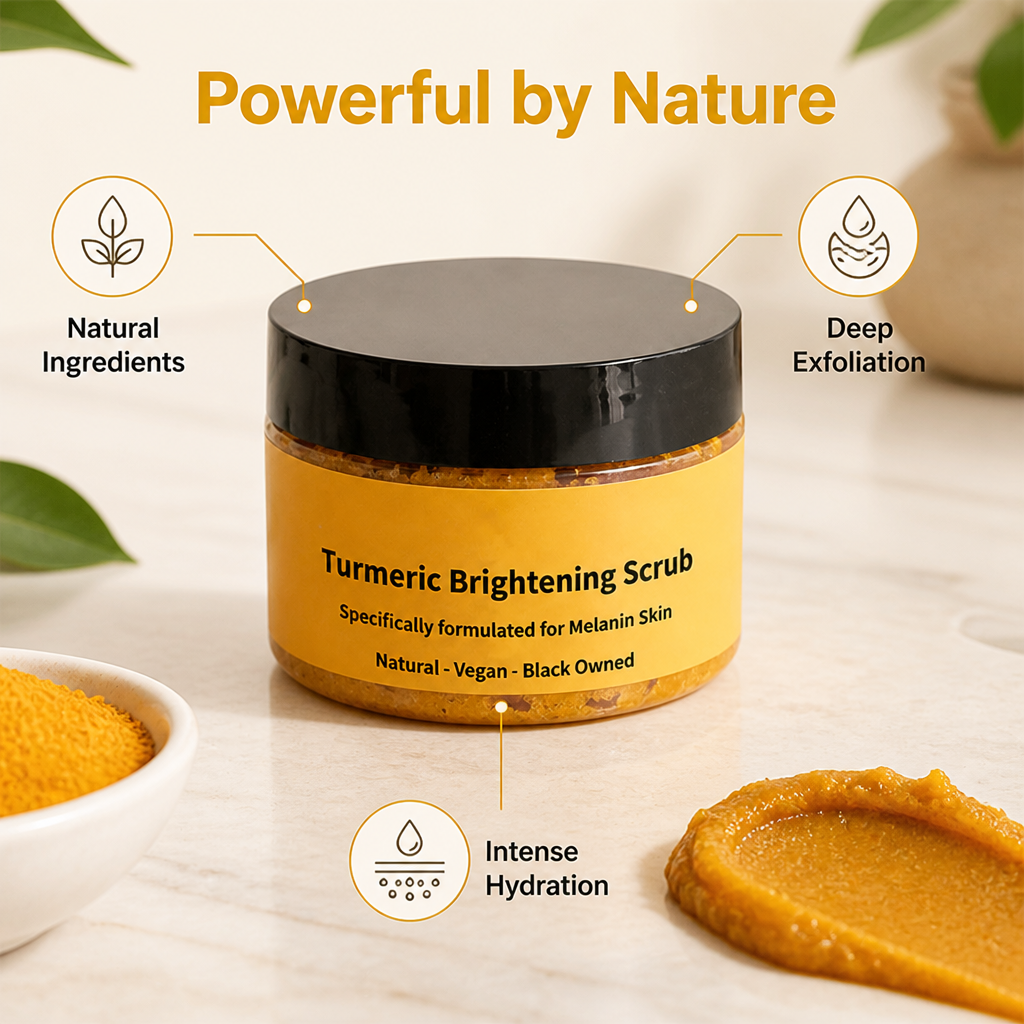 GlowTurmeric™ — Brightening Body Scrub