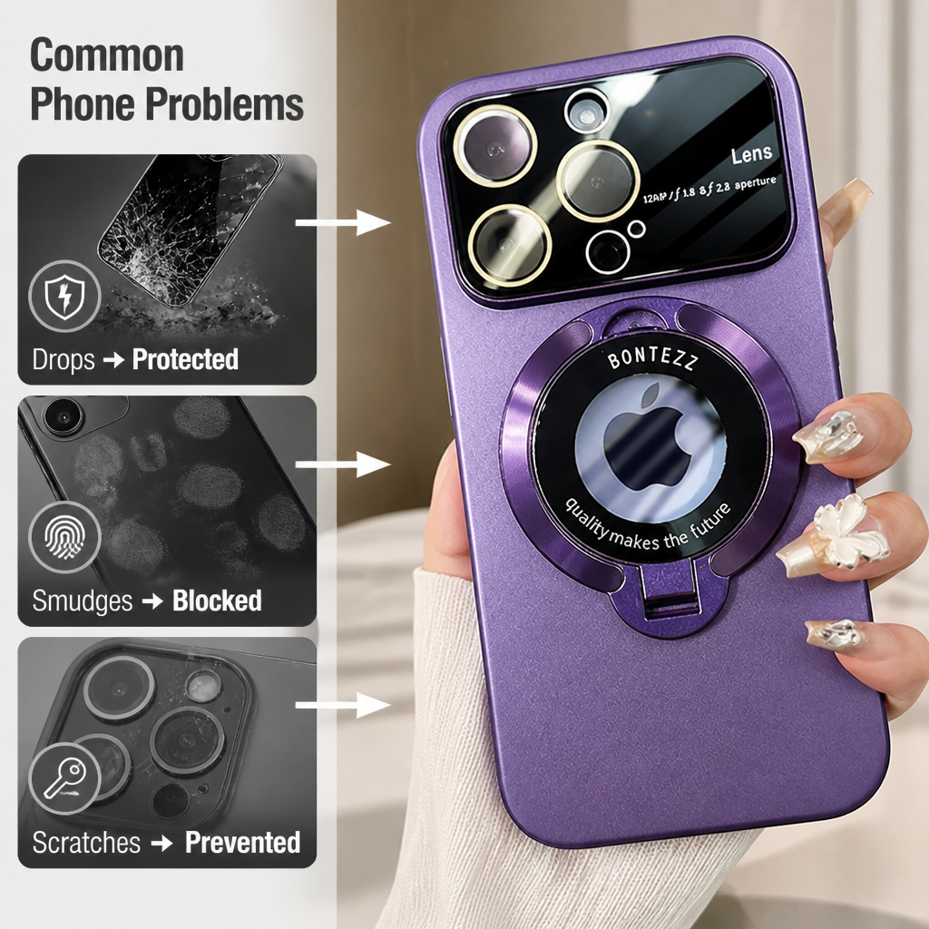 Ringora™ — Stylish Phone Case With a Rotating Ring Stand
