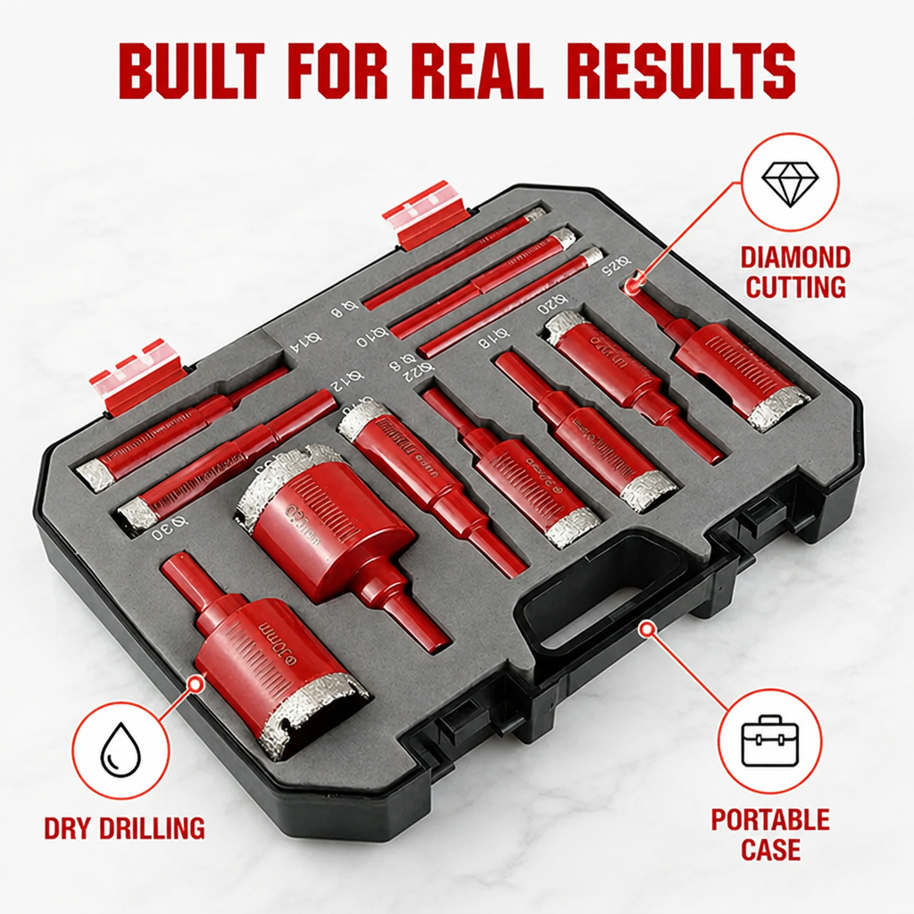 DrillPro™ — Precision Hole Saw Drill Bit Set