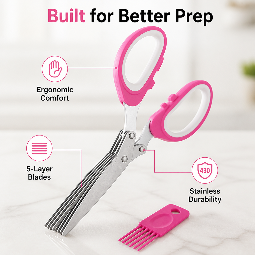 PrepPro™ — Herb Cutting Scissors