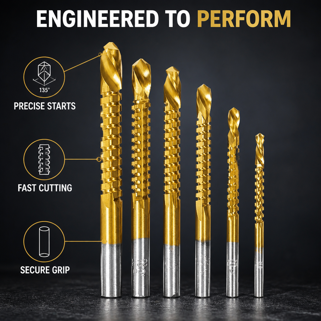 DrillMax™ - Multi-Material Drill Bit Set