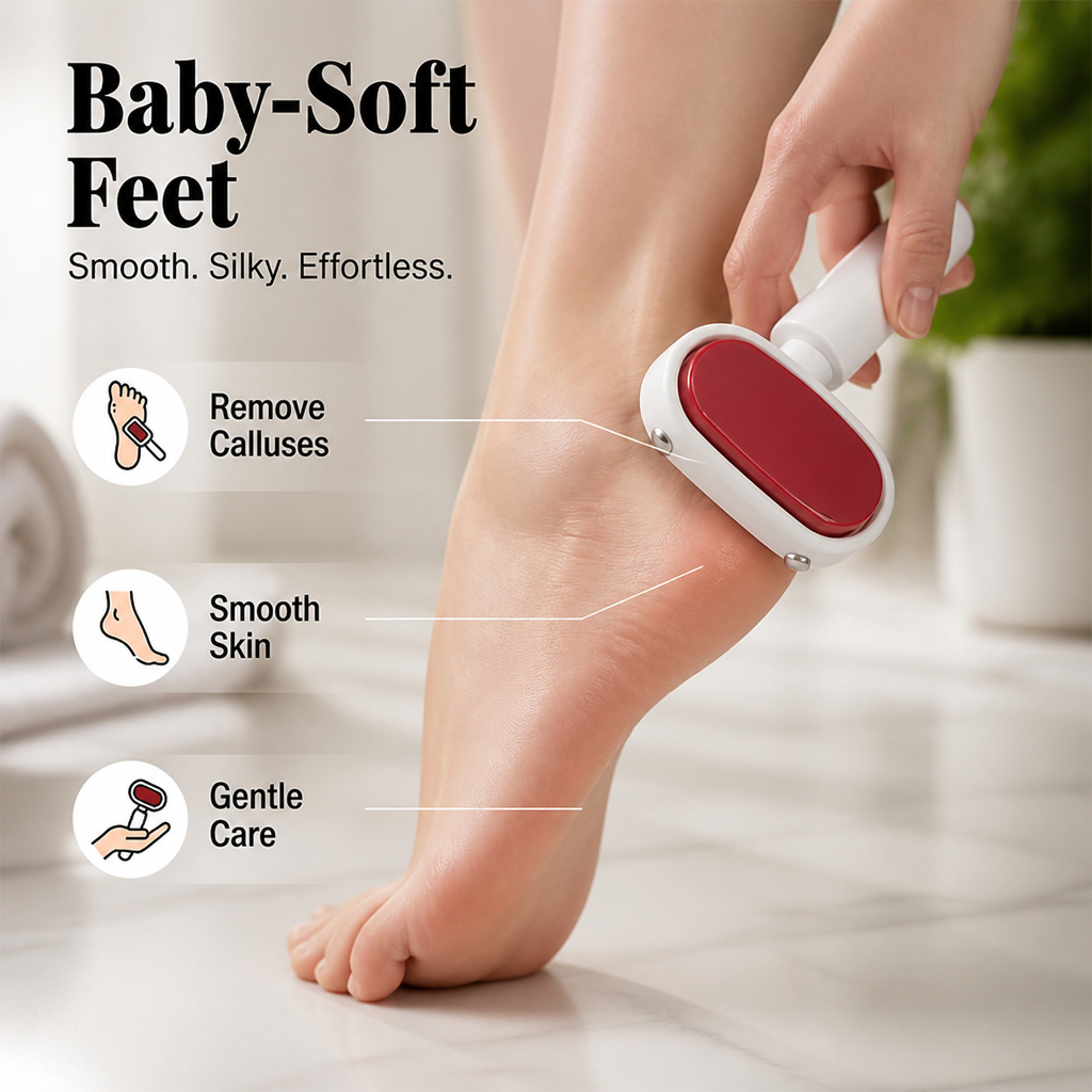 SoleSoft™ — Smooth, Soft Feet Made Easy