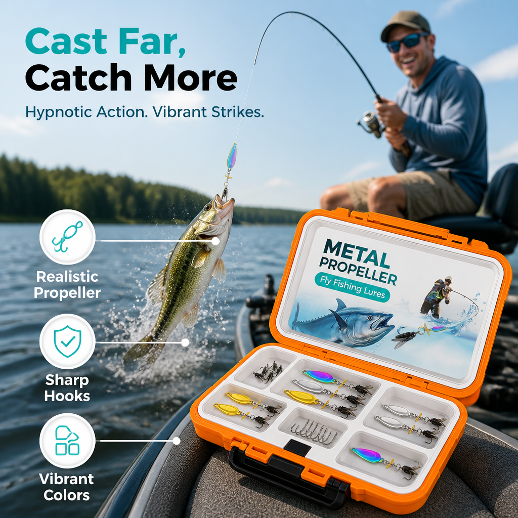 CatchPro™ - Multi-Color Fishing Lure Set