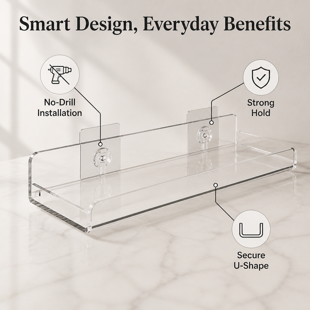 SpaceShelf™ — Organize More, Clutter Less
