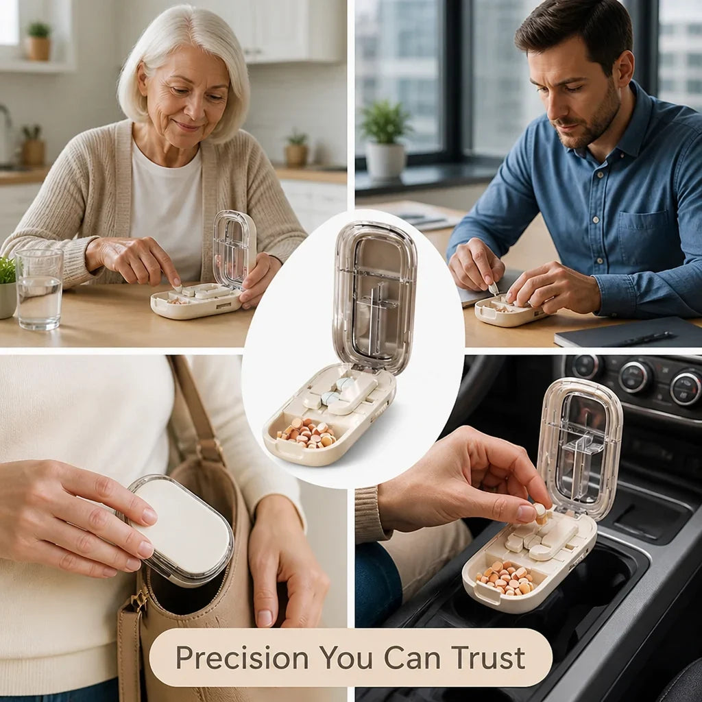 PillVault™ — Compact Storage for Your Daily Essentials